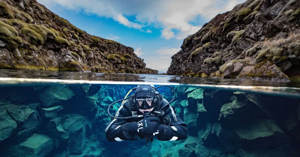 Silfra: Diving Between Tectonic Plates