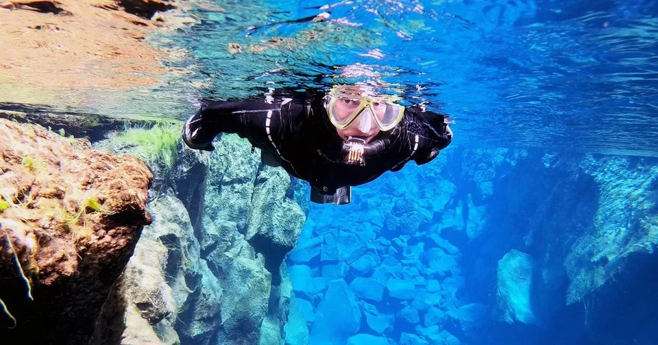 From Reykjavik: Silfra Snorkeling with Free Photos